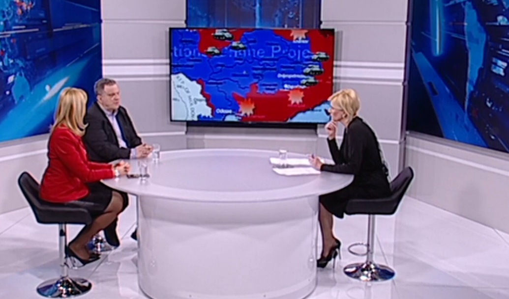 U EMISIJI "AKTUELNOSTI" NA TV HAPPY O najnovijim dešavanjima u ratnom zahvaćenom području Ukrajine
