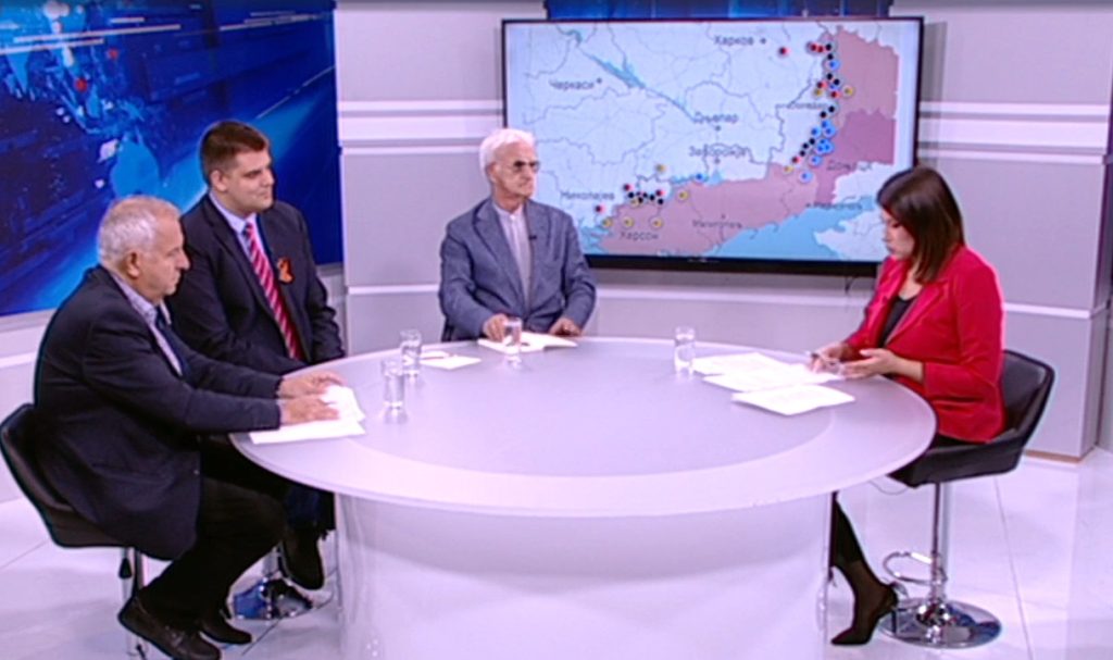 „Surovikina treba proglasiti humanistom stoleća, koliko su oni vodili računa o civilnim žrtvama“, u emisiji „AKTUELNOSTI“ na TV HAPPY