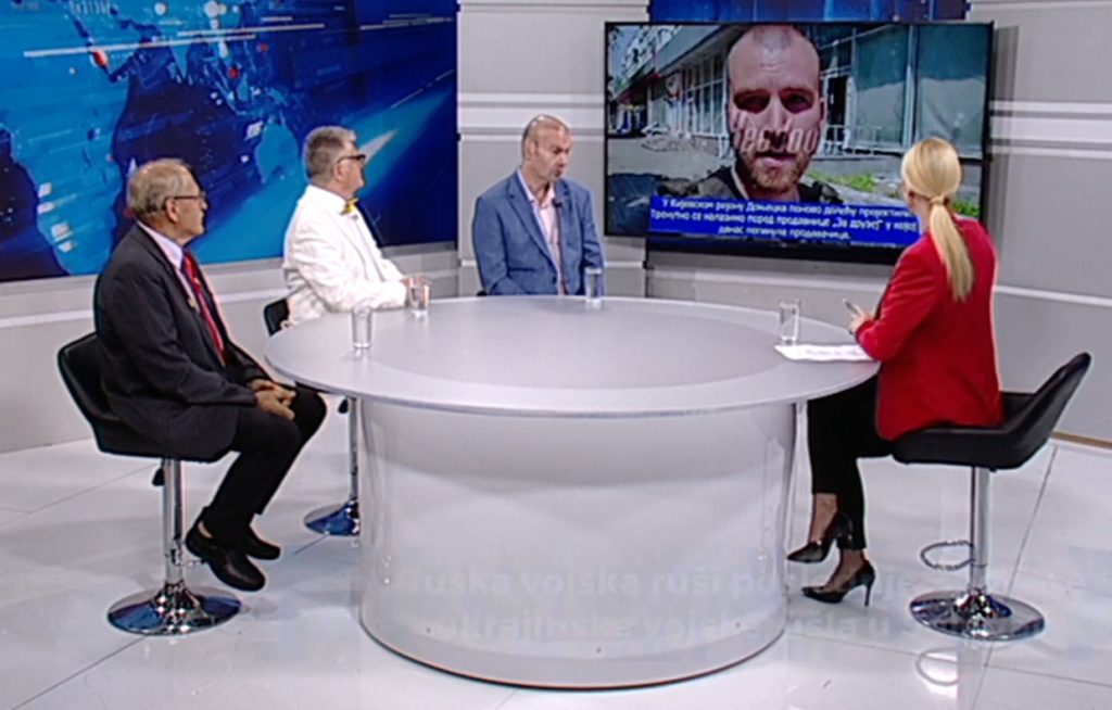 „Bitka za Donbas je ključ, u ovoj fazi rata, za pitanje čitavog bojišta“, u emisiji „AKTUELNOSTI“ na TV HAPPY!