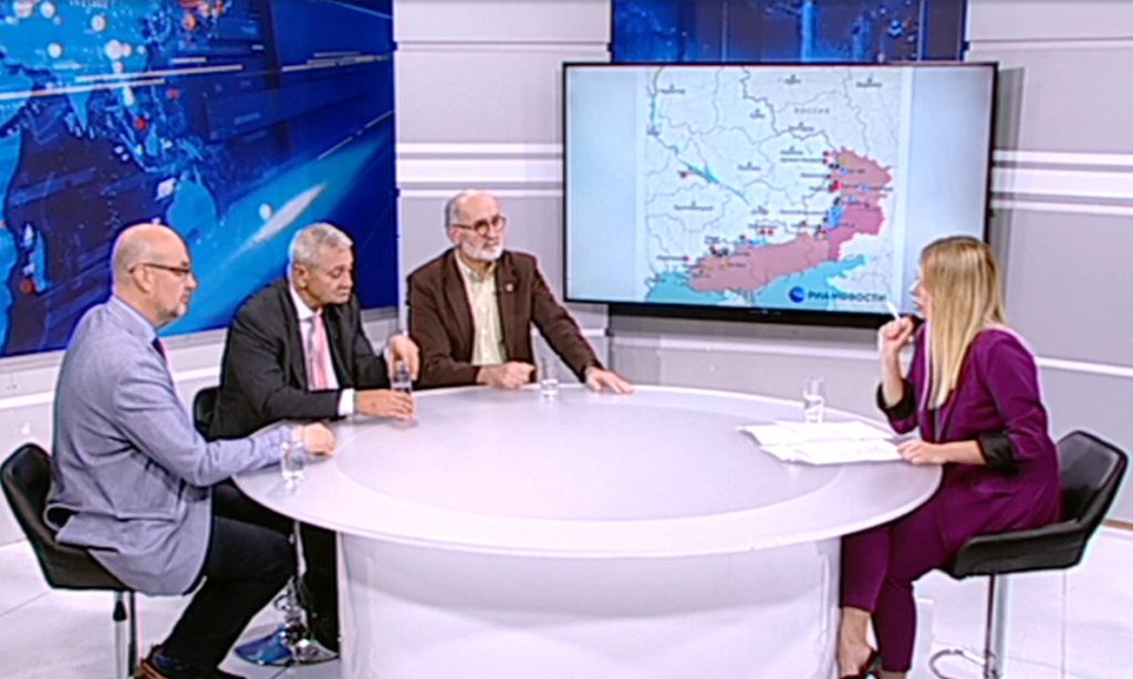„Ukrajina je kamen u zapadnoj ruci za razbijanje ruske glave“, u emisiji „AKTUELNOSTI“ na kanalu TV HAPPY!