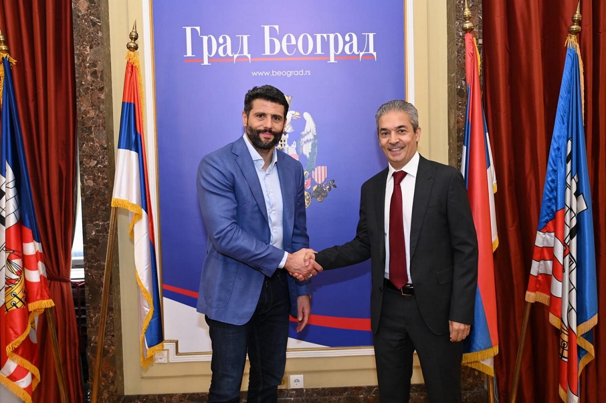 Gradonačelnik Beograda Aleksandar Šapić razgovarao je u Starom dvoru sa ambasadorima Turske