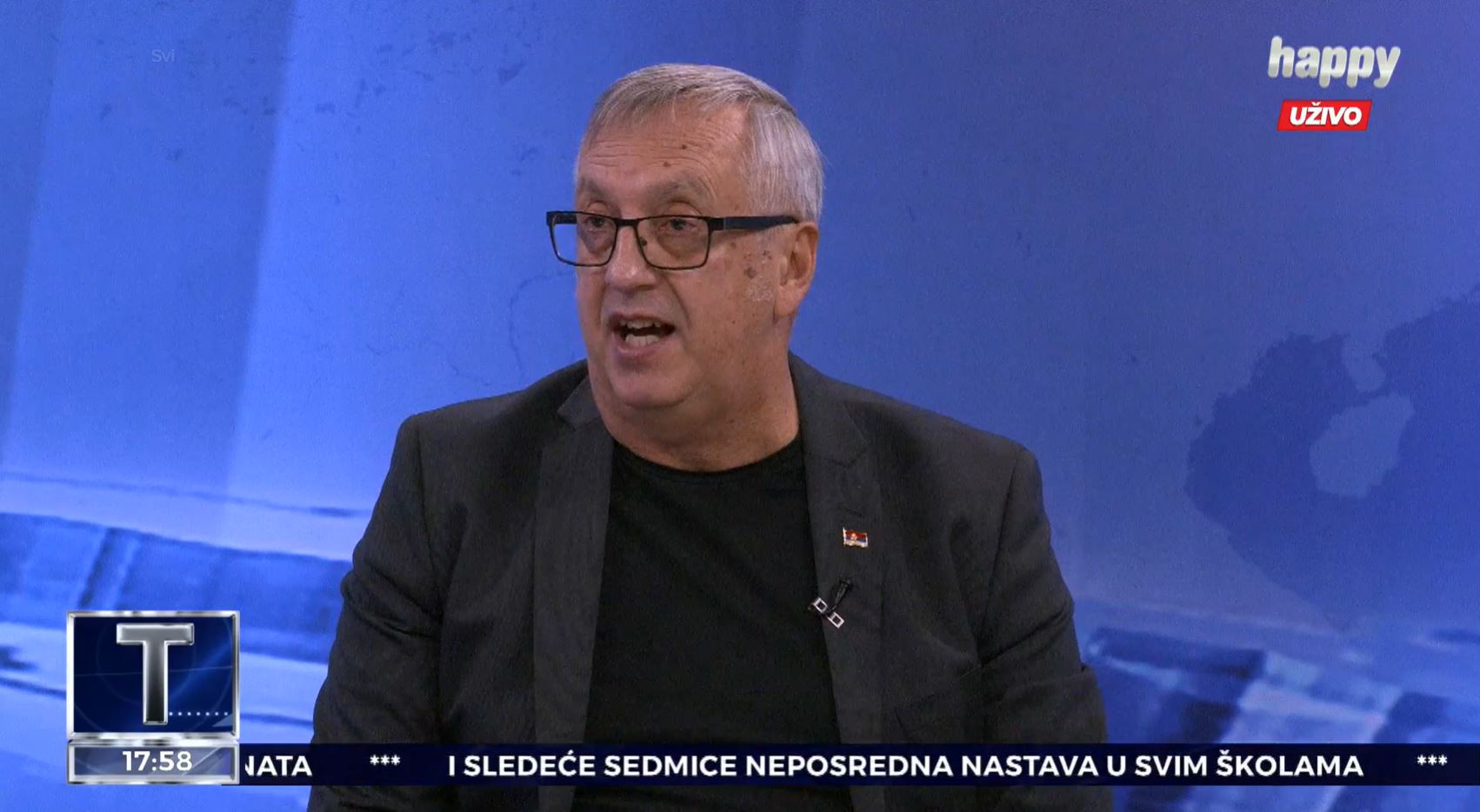 DIREKTOR DOMA ZDRAVLJA PALILULA U "TELEMASTERU": S obzirom na to da Srbija ima visok procenat nevakcinisanih