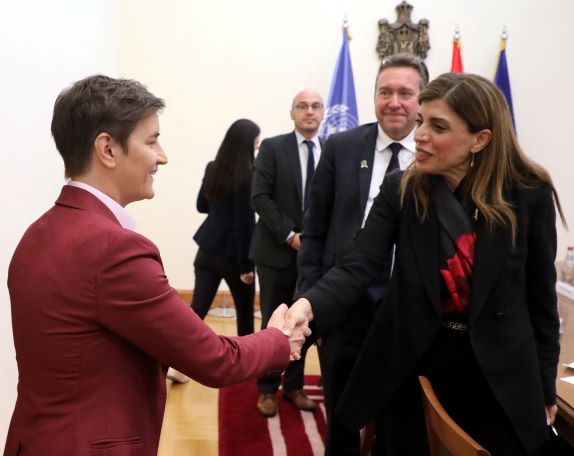 ANA BRNABIĆ SE SASTALA SA ŠEFICOM UNMIK: Evo šta je bila glavna tema sastanka!