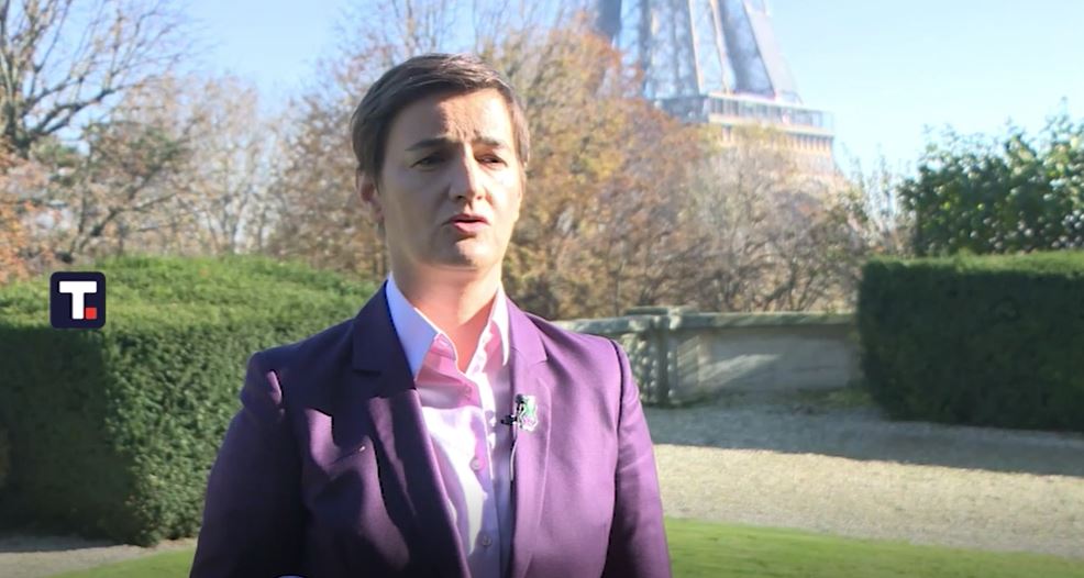 BRNABIĆ NAJAVILA: Pitanje KiM biće na agendi u Parizu