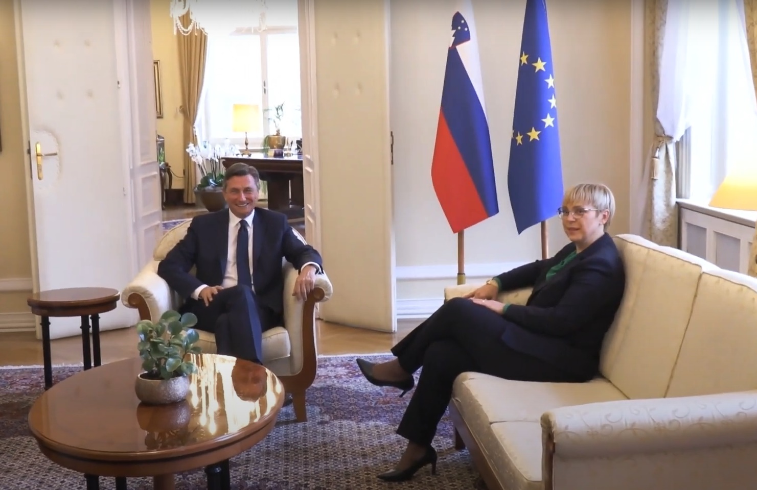 Sastanak nove predsednice Slovenije Pirc Musar i odlazećeg predsednika Pahora: Region Zapadnog Balkana treba da bude jedan od fokusa slovenačke politike!
