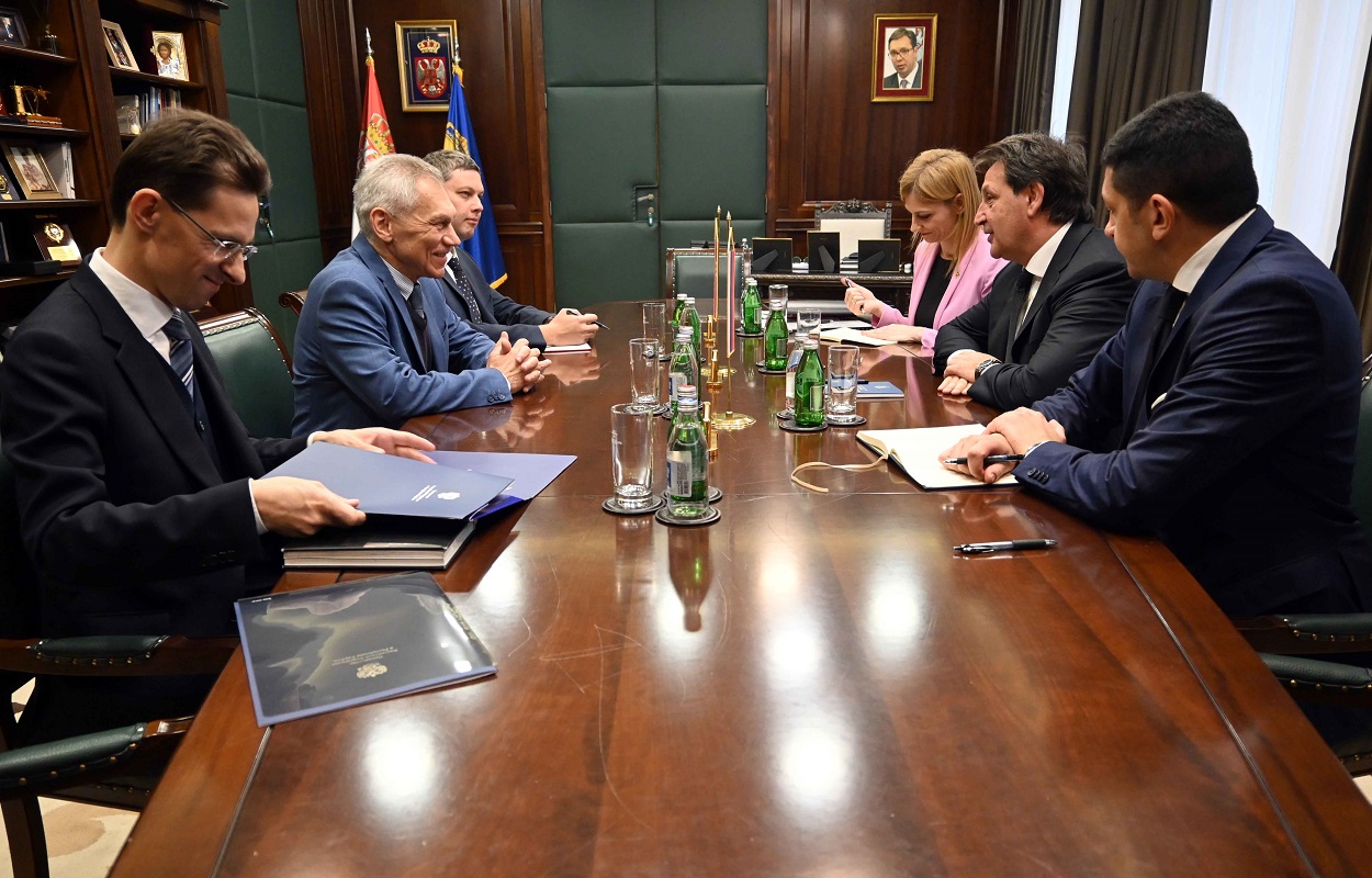 Ministar unutrašnjih poslova Srbije Bratislav Gašić se sastao sa diplomatskim predstavnikom EU