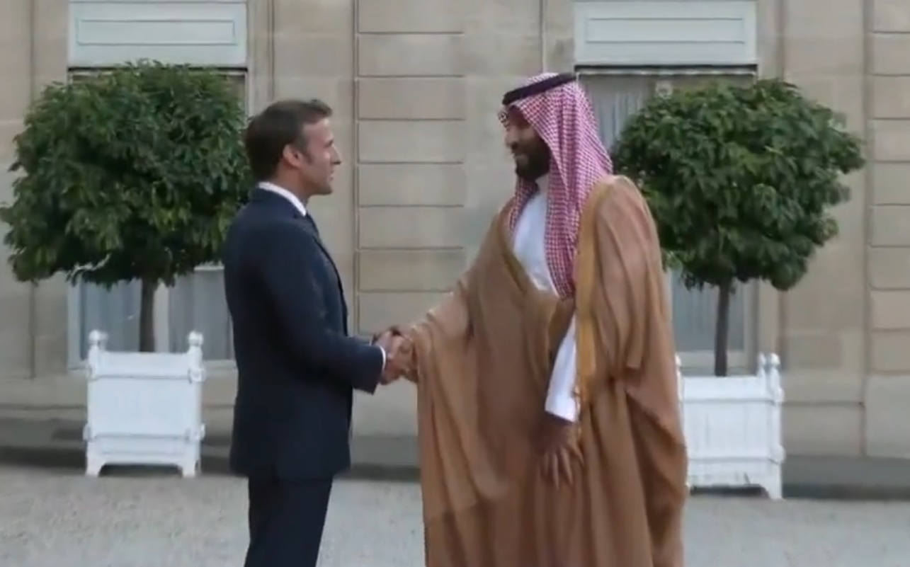 SASTANAK MAKRONA I BIN SALMANA Lideri Francuske i Saudijske Arabije razgovarali su o aktuelnim temama!