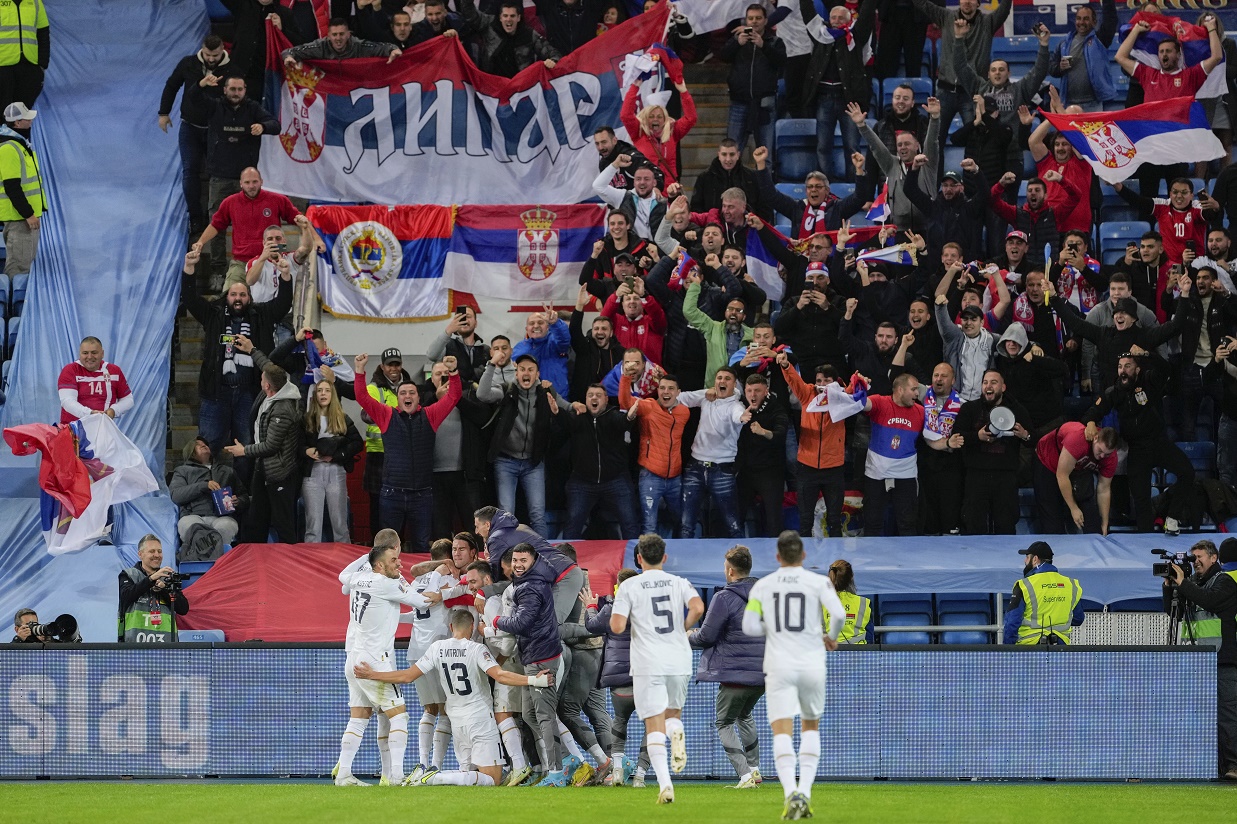 BRAVO "ORLOVI" Fudbalska reprezentacija Srbije plasirala se u elitnu A diviziju Lige nacija pobedom protiv Norveške u Oslu sa 2:0!