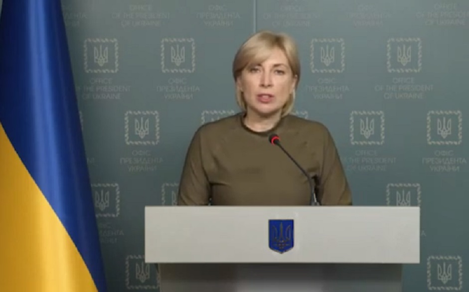 Potpredsednica Vlade Ukrajine Irina Vereščuk izjavila je da Rusija drži u zarobljeništvu oko 2.500 Ukrajinaca!