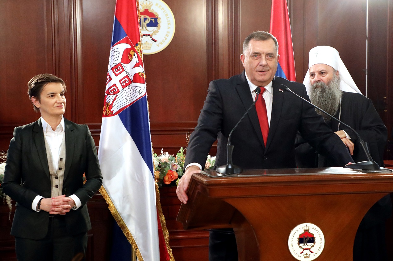 Dodik na svečanom prijemu povodom stupanja na dužnost predsednika Republike Srpske: "Sarađivaćemo i sa velikim silama