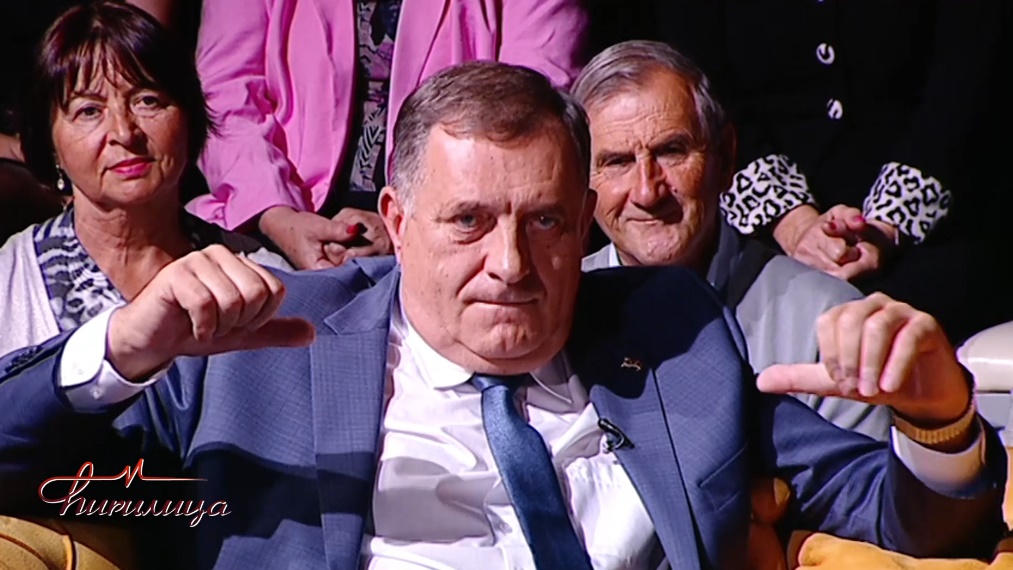 Milorad Dodik za "ĆIRILICU" o svom predizbornom programu: "Ja verujem u to i zato se i nudim