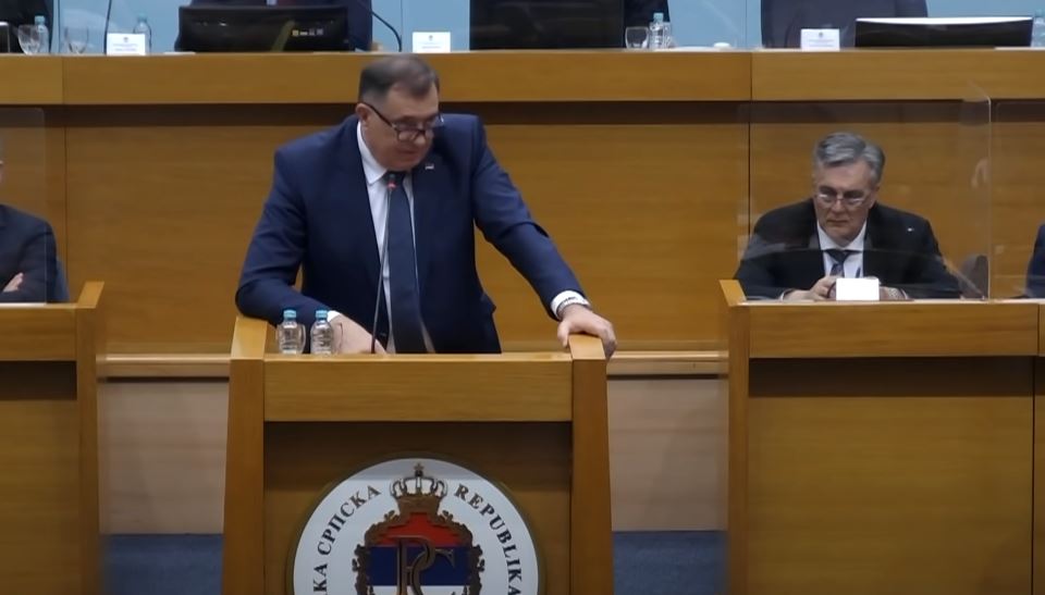 DODIK: Republika Srpska u potpunosti podržava rukovodstvo Srbije da deeskalira situaciju na Kosovu i Metohiji