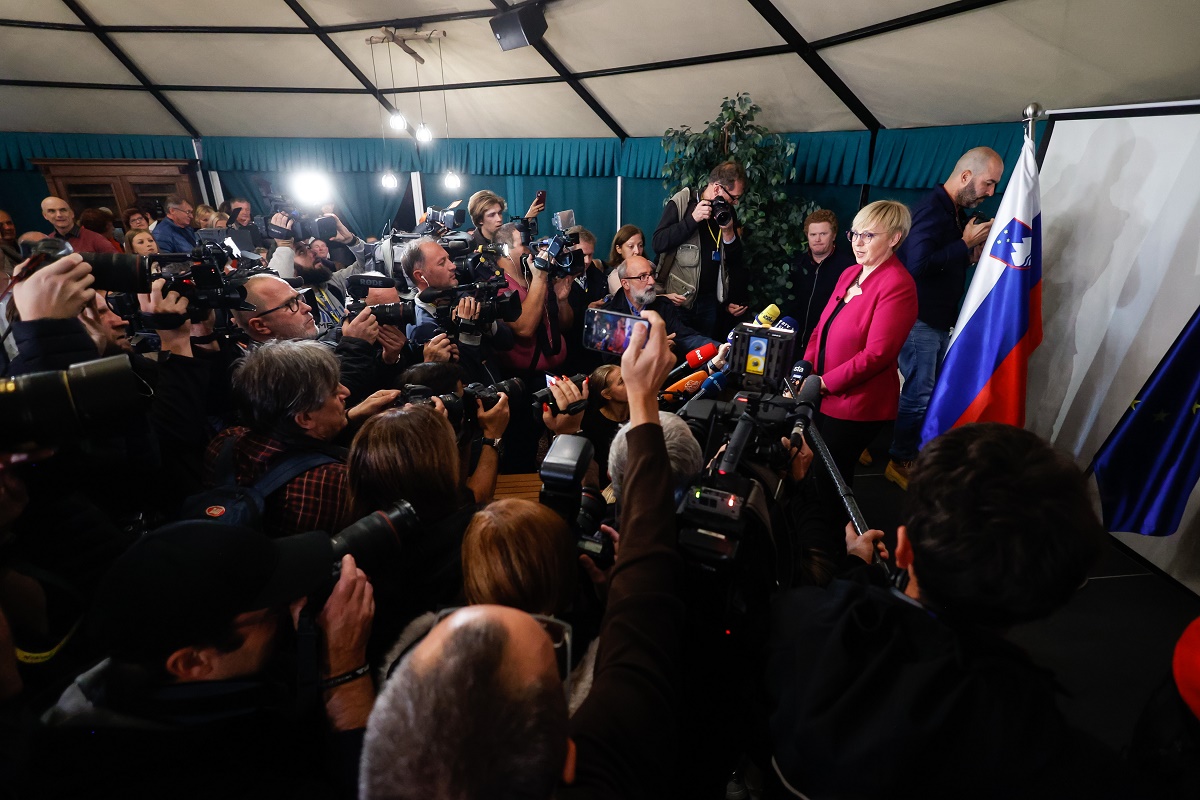 Obraćanje nove predsednice Slovenije Nataše Pirc Musar: "Daću sve od sebe da budem predsednica svih građana i boriću se za demokratiju!"