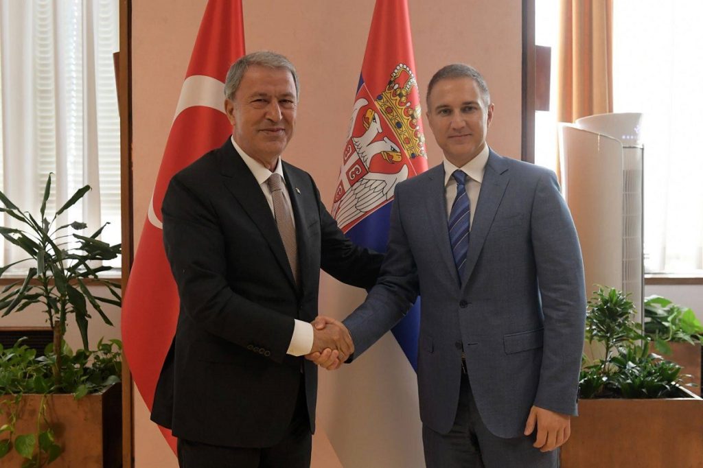 Nebojša Stefanović i Hulusi Akar saglasili su se da saradnja u oblasti odbrane prati uzlazni trend dobrih odnosa između dve zemlje!