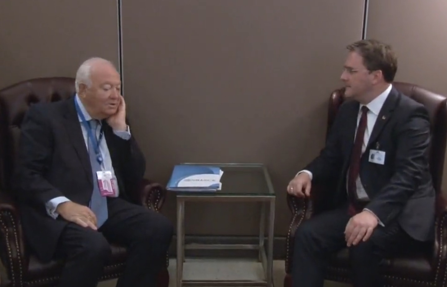 Ministar spoljnih poslova Srbije Nikola Selaković sastao se u Njujorku sa predstavnikom UNAOC i bivšim šefom diplomatije Španije Migelom Anhelom Moratinosom!