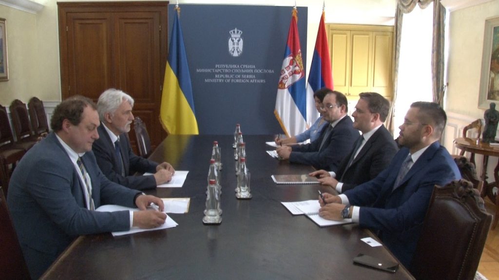 SRBIJA ĆE POMOĆI Ministar Selaković sastao se sa novim ambasadorom Ukrajine (FOTO)
