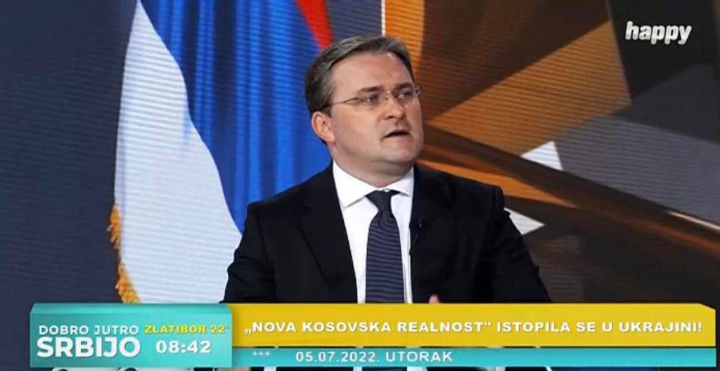 MINISTAR SELAKOVIĆ U EMISIJI „DOBRO JUTRO, SRBIJO“: „Borimo se više od 50 godina protiv separatizma, navikli smo na politiku dvostrukih aršina!“