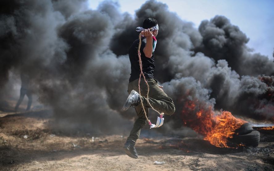 POJAS GAZE: Više stotina Palestinaca ponovo demonstrira