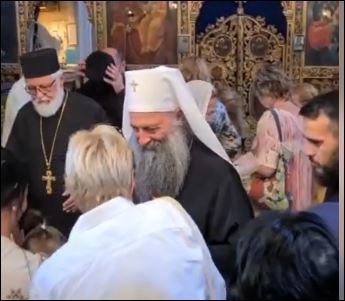 Patrijarh SPC Porfirije molitveno je prisustvovao svetoj Liturgiji na praznik Svetih mučenika Makaveja u Herceg Novom (VIDEO)