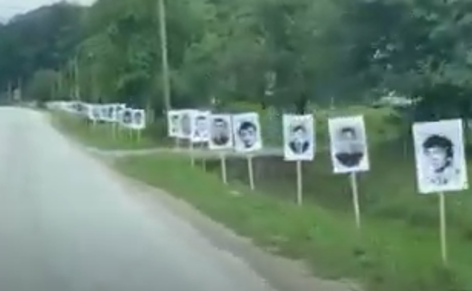SKANDALOZNA ODLUKA POLICIJE Naređeno uklanjanje fotografija srpskih žrtava s puta prema Potočarima u BIH!