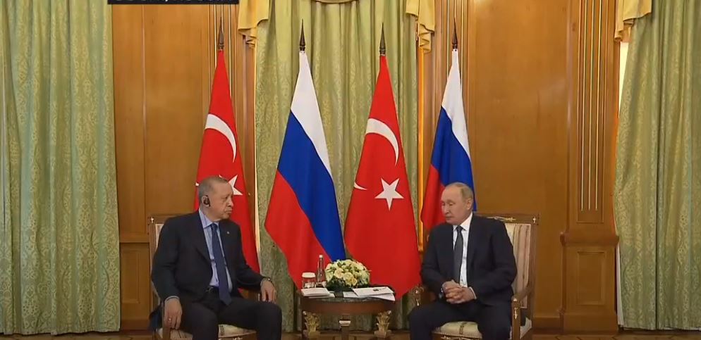 Razgovor Putina i Erdogana: "Potrebno prevazići probleme