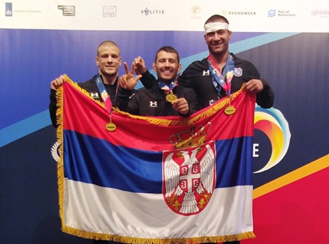 ČESTITKE OD MINISTRA Rvači MUP-a Srbije osvojili su tri zlatne medalje na „Svetskim policijskim igrama“!