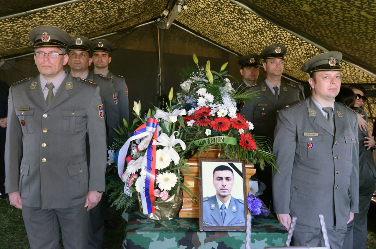 Sahranjen potpukovnik Vojske Srbije Dejan Stanojević (FOTO)