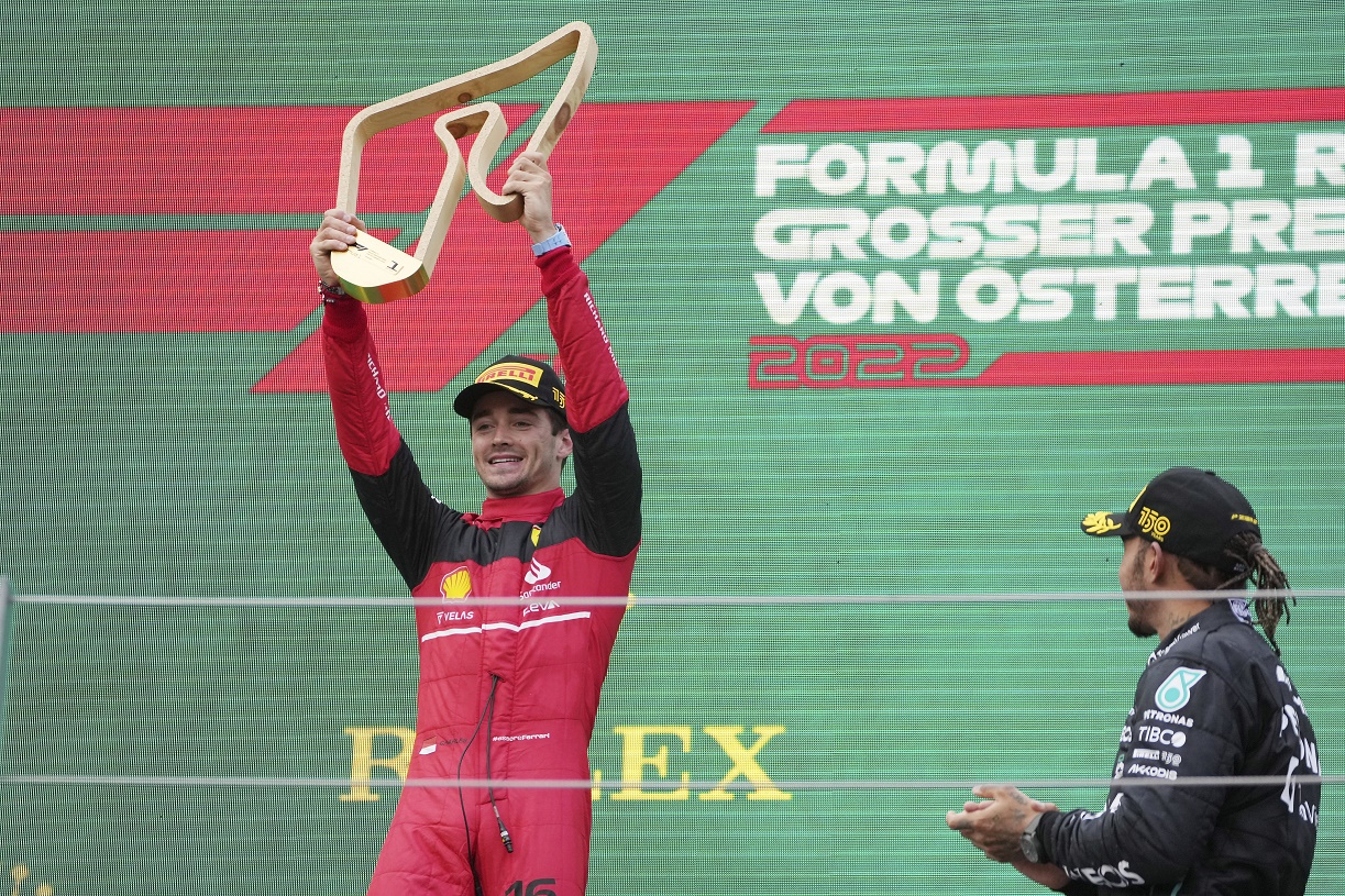 Lekler najbrži u trci Formule 1 za Veliku nagradu Austrije
