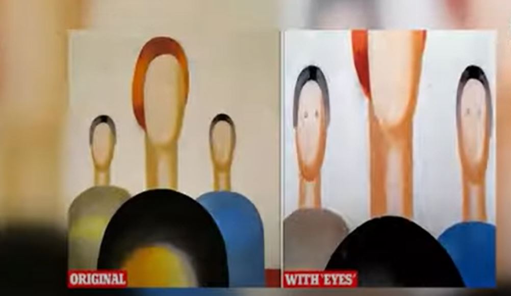 SLIKA PROGLEDALA! Čuvar muzeja docrtao oči na umetničko delo (VIDEO)