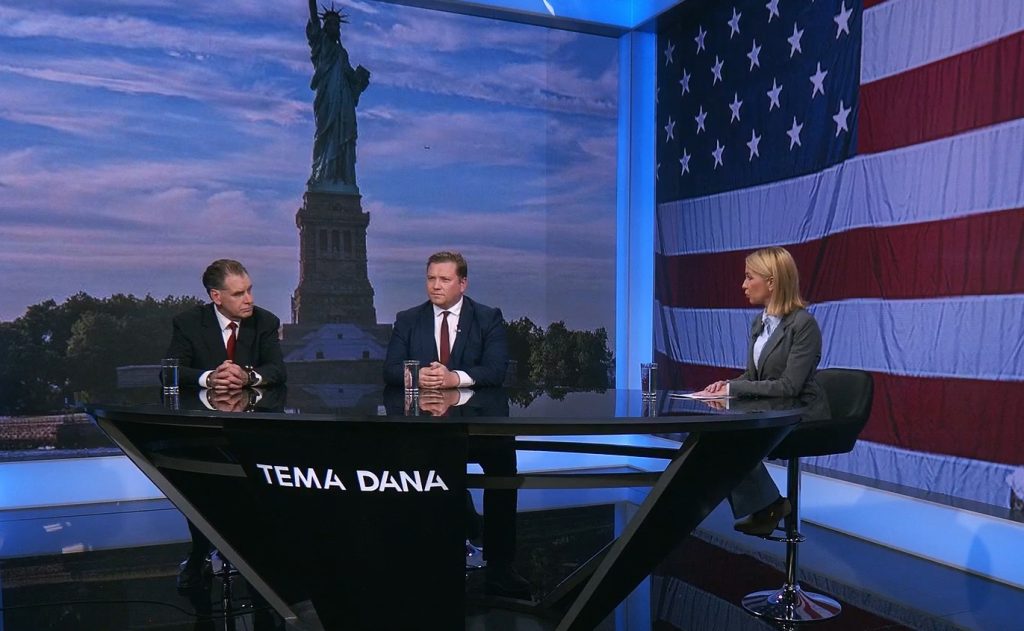 „TEMA DANA“ na TV HAPPY: „Predstojeći izbori u SAD predstavljaju jednu vrstu referenduma za politiku Džozefa Bajdena!“ (VIDEO)