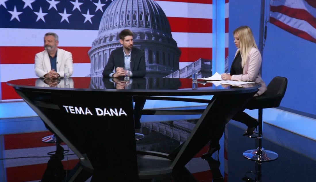 "TEMA DANA" na TV HAPPY: "Ekonomska pitanja su ona koja su glavna za Amerikance!"