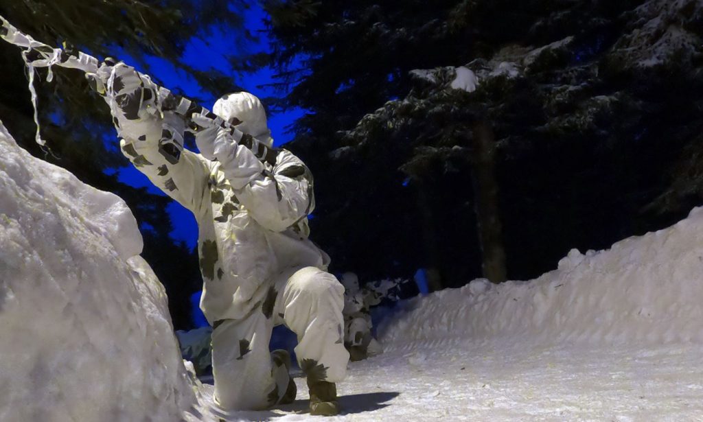 Zimska obuka izviđača Druge brigade kopnene vojske na Kopaoniku