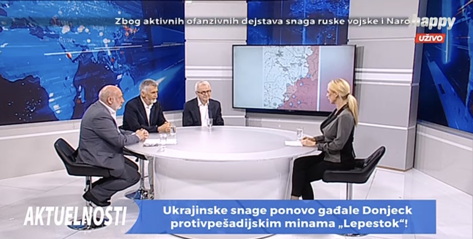 EMISIJA "AKTUELNOSTI" NA HAPPY TV: "Donesen je novi zakon o mobilizaciji koji daje zakonsku osnovu Rusiji da mobiliše mnogo veće vojne snage!"