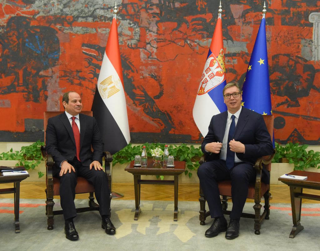 POSLE 35 GODINA DRAGI PRIJATELJI PONOVO SU NAŠI GOSTI! Vučić: „Al Sisi posetom učinio Srbiji veliku čast!“ (FOTO)
