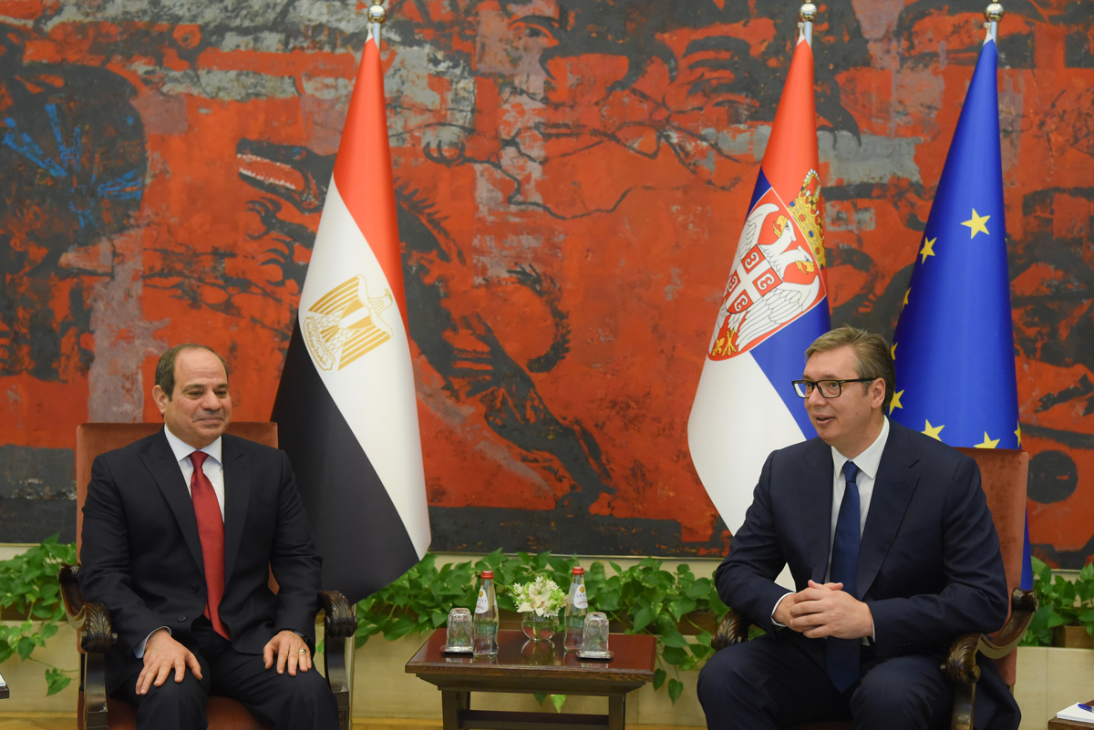 Vučić i Al Sisi prisustvovaće prikazu sredstava naoružanja Vojske Srbije i vojne opreme