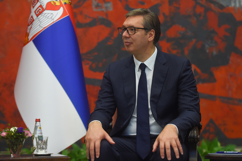 VAŽAN SASTANAK U PALATI SRBIJA: Predsednik Vučić danas sa američkim ambasadorom Kristoferom Hilom!