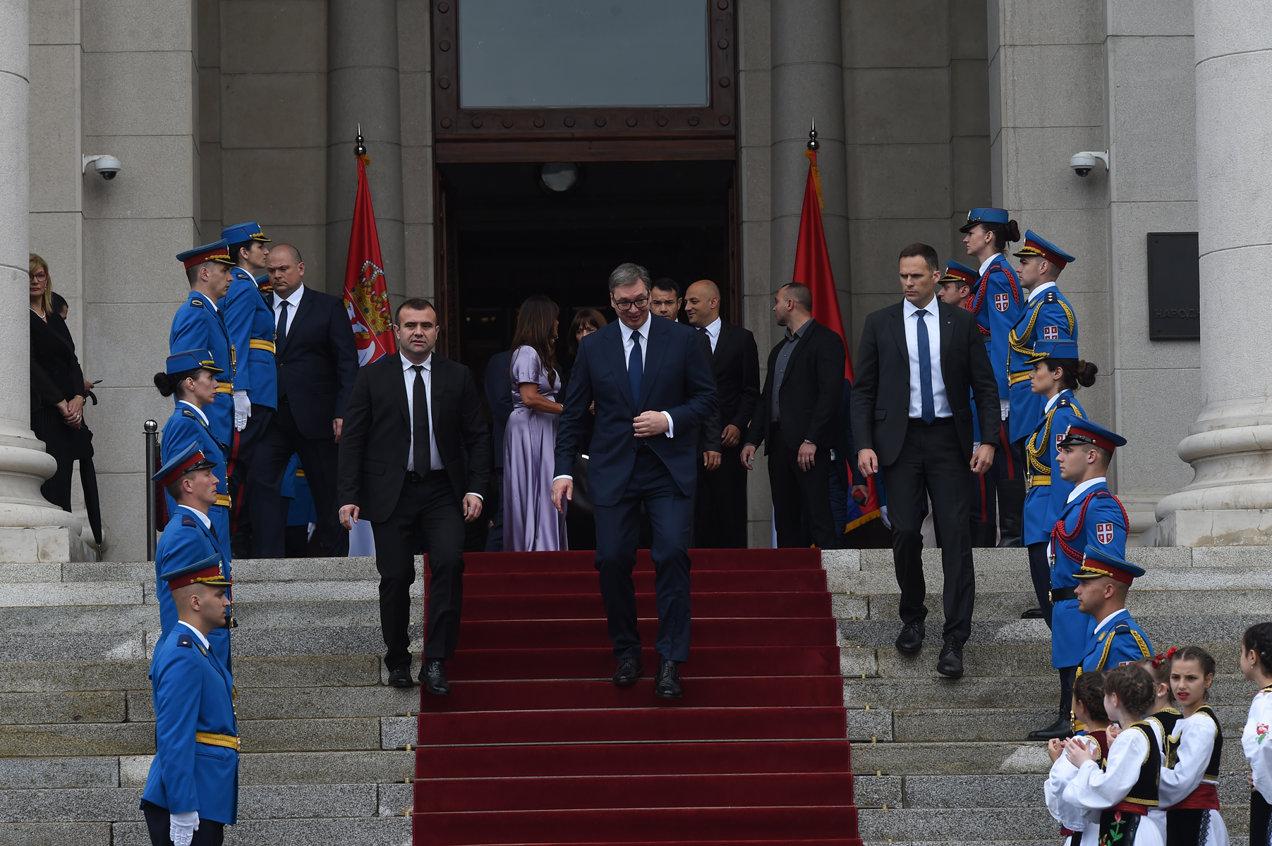 "NEKA ŽIVI SRBIJA!" Predsednik poslao SNAŽNU poruku građanima (FOTO)