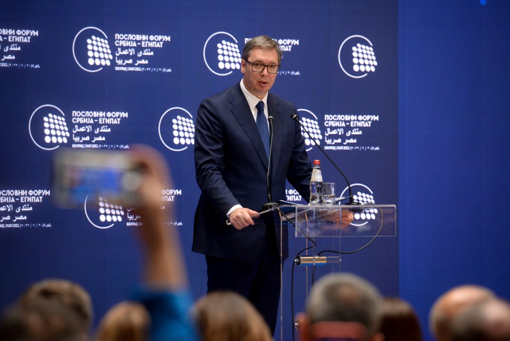 VUČIĆ POZVAO EGIPATSKE INVESTITORE U SRBIJU! Dobrodošli ste!
