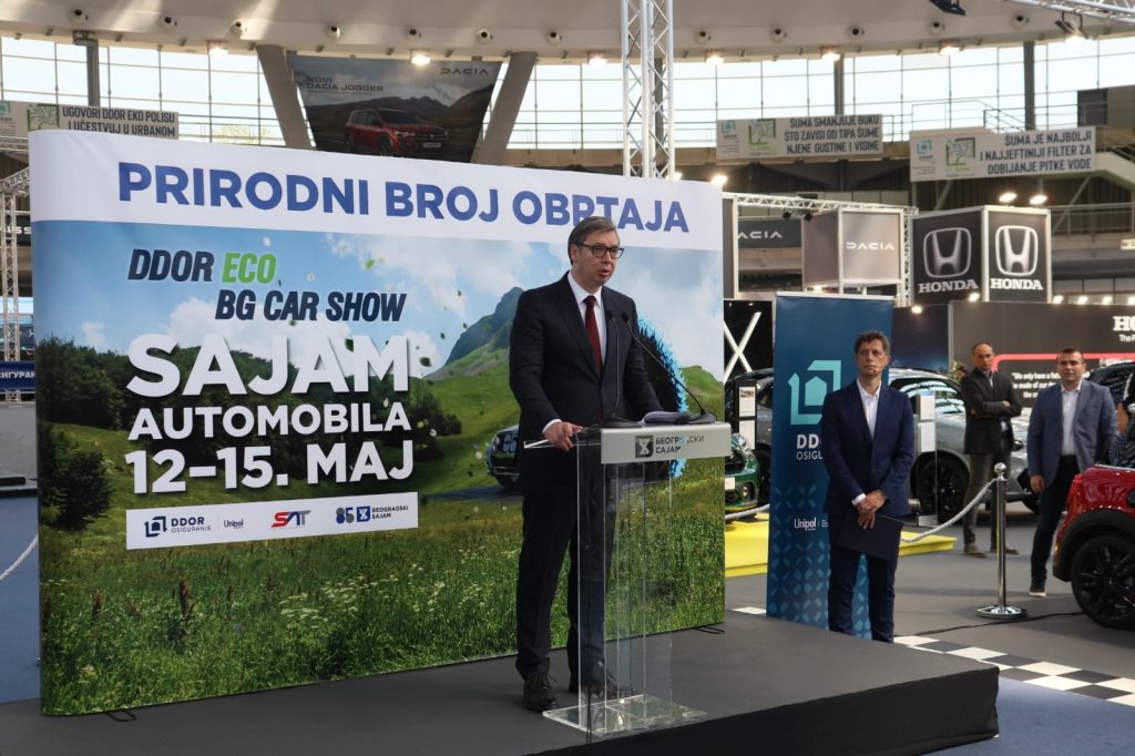 SRBIJA JE SVET! VUČIĆ OTVORIO SAJAM AUTOMOBILA! Napravićemo lanac u proizvodnji električnih vozila u našoj zemlji (FOTO) (VIDEO)