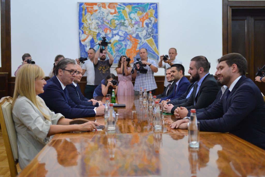 VUČIĆ NA SASTANKU SA ZUKORLIĆEM: Imaće 3 mandata u budućem sazivu parlamenta