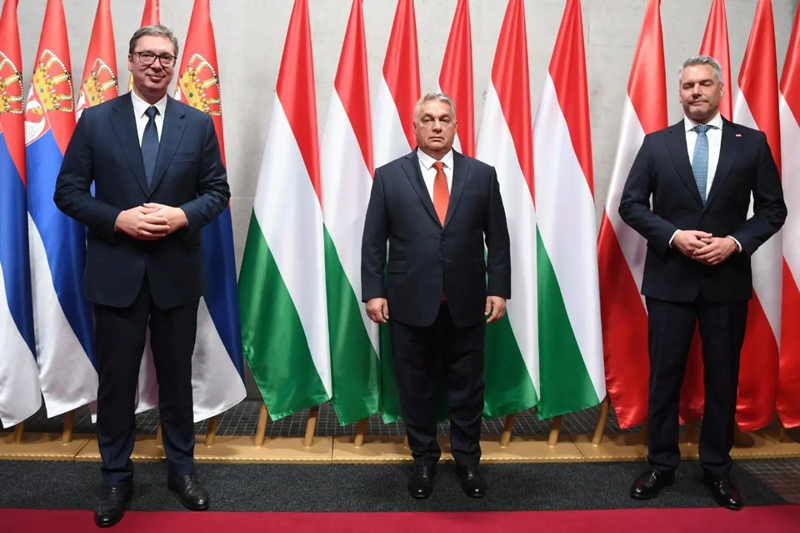 Predsednik Aleksandar Vučić biće sutra domaćin drugog trilateralnog Samita Mađarske, Austrije i Srbije!