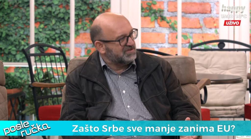 DRAGOSLAV BOKAN U „POSLE RUČKA“ NA TV HAPPY: Prvi put naša delegacija ne pristaje da grize mamac sa retoričkim balonima!