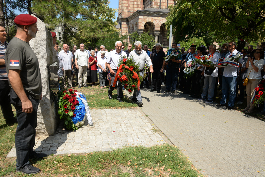 U Crkvi Svetog Marka u Beogradu održan parastos  stradalima u hrvatskoj akciji "Oluja" (FOTO)