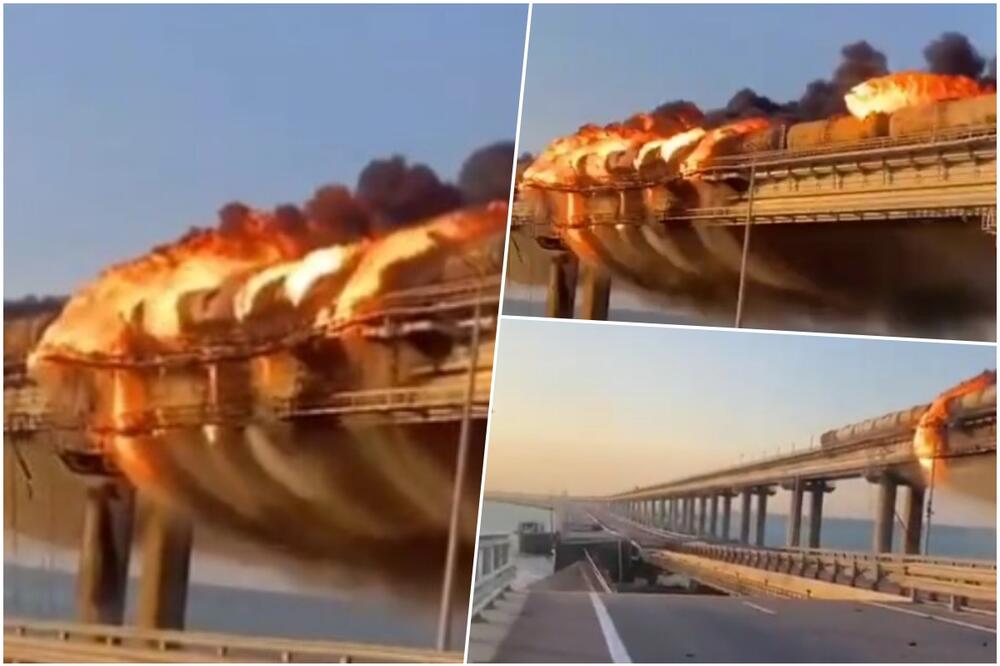 NAKON STRAVIČNE EKSPLOZIJE POSTAVLJA SE PITANJE: Evo do kada će trajati popravke Krimskog mosta!