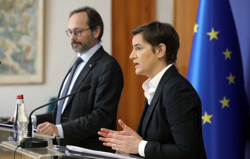 Premijerka Ana Brnabić kritikovala je licemerje evroparlamentaraca: „Potpuno vrednosno kontradiktorno!“