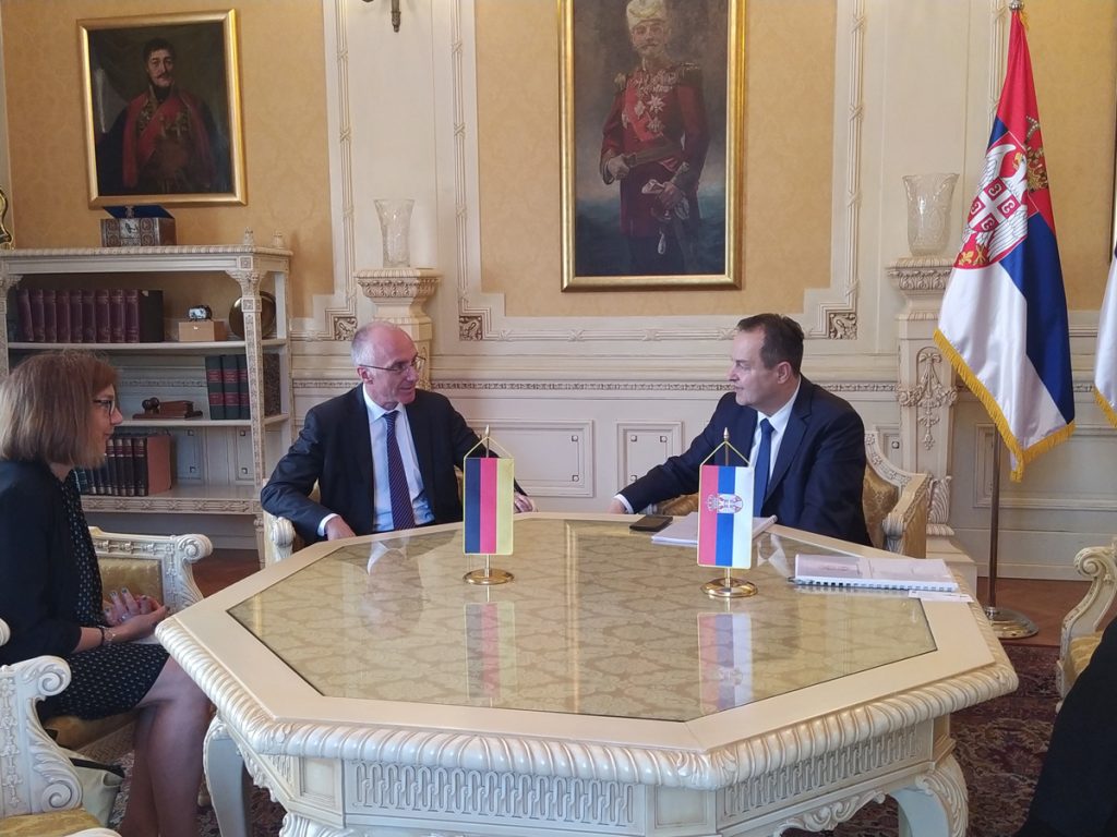 Ivica Dačić primio je u oproštajnu posetu ambasadora Nemačke Tomasa Šiba koji uskoro završava mandat u Srbiji!