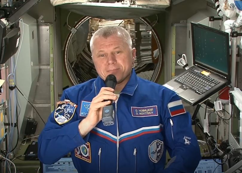 Kosmonaut Oleg Novitski prvi ruski stanovnik modula "Nauka"