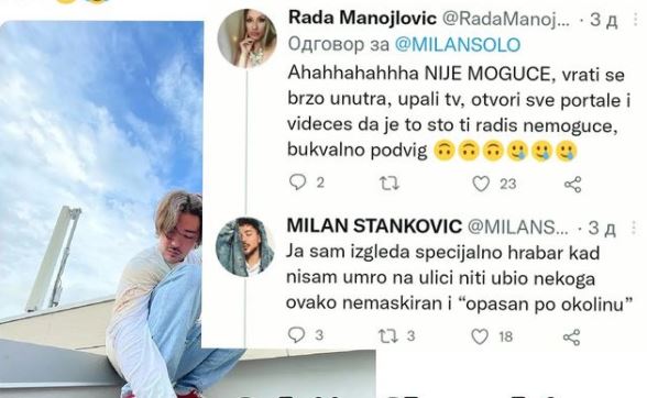 ISPLIVALO DOPISIVANJE RADE MANOJLOVIĆ I MILANA STANKOVIĆA! Prepiska u šiframa podseća samo na JEDNO! (FOTO)