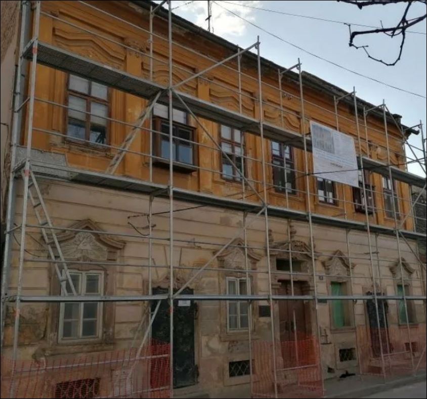 MIROVIĆ: Počela obnova kuće Dimitrija Anastasijevića Sabova u Sremskim Karlovcima