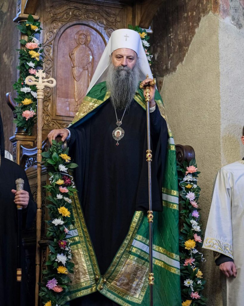 VELIKI PRAZNIK Patrijarh srpski Porfirije na Vidovdan služi liturgiju u Gračanici i pomen na Gazimestanu!
